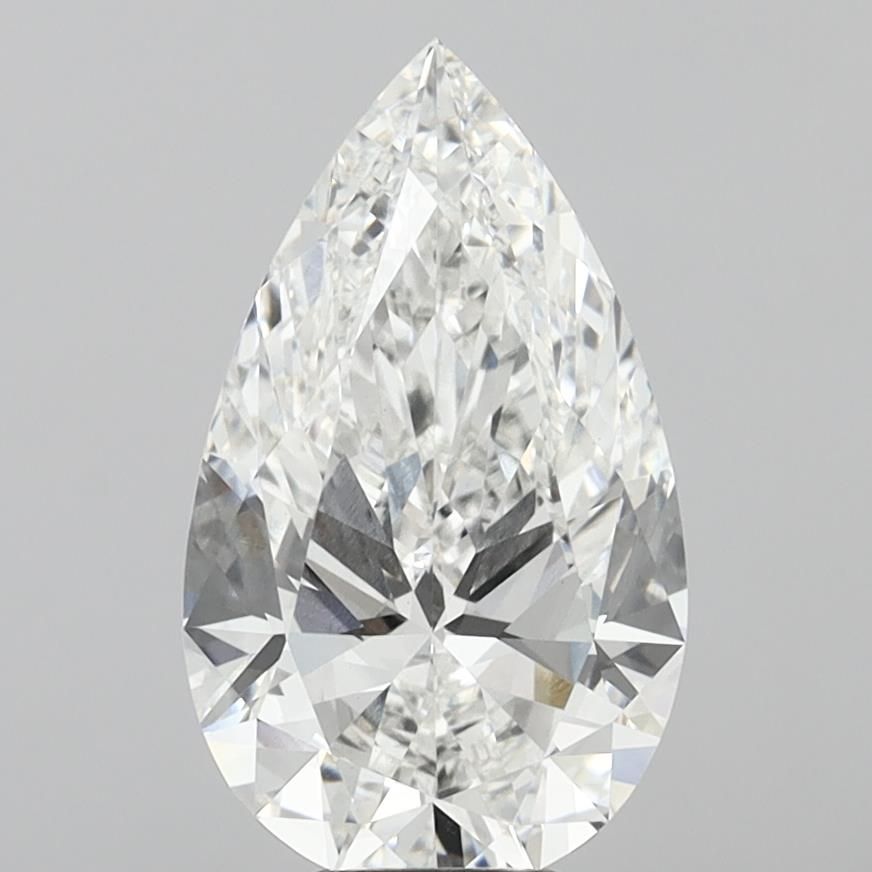7.07 ct. pear Lab Grown Diamond front image