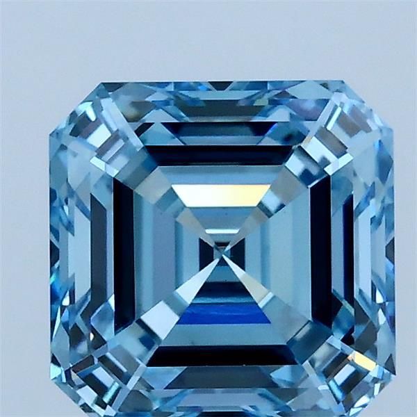 2.07 ct lab-grown Asscher Diamond
