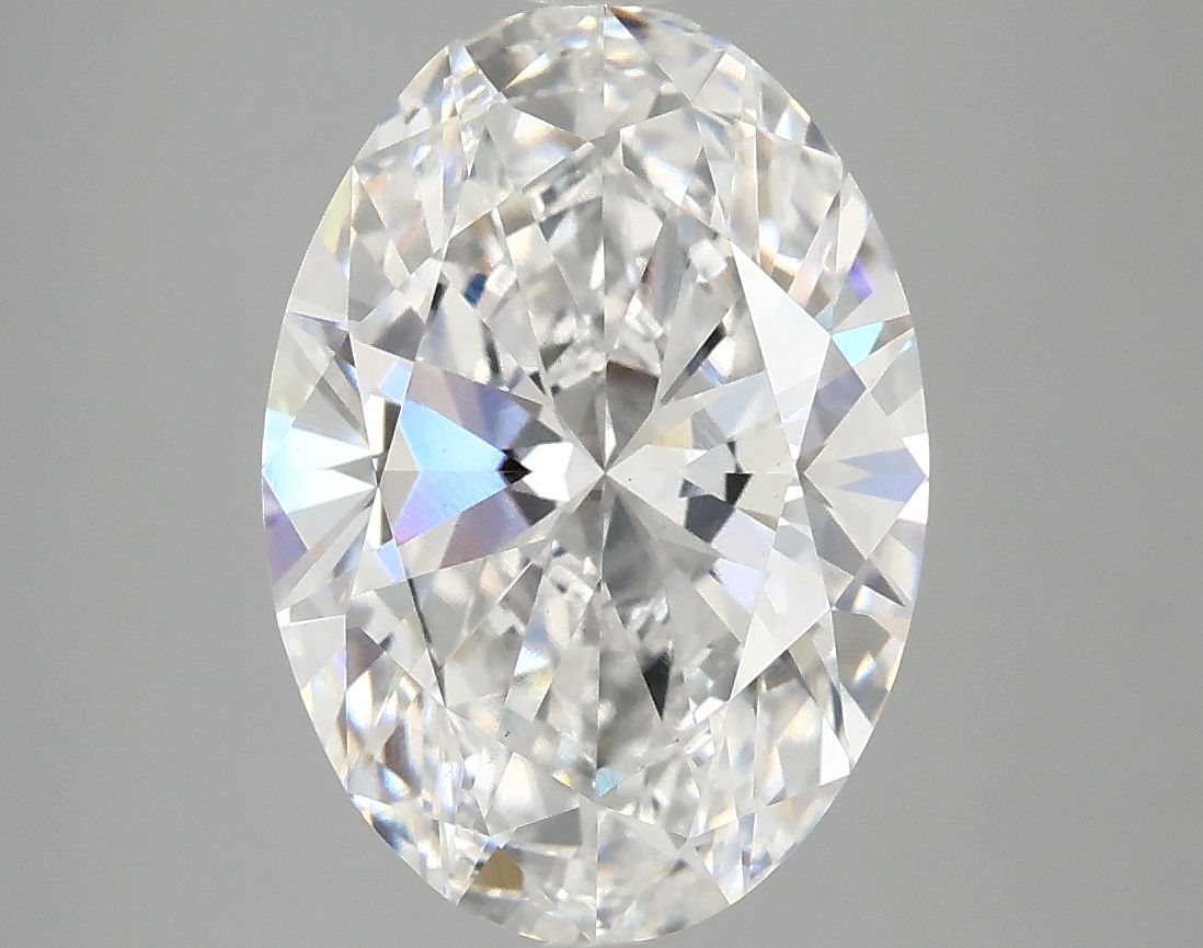 3.94 ct. oval Lab Grown Diamond front image