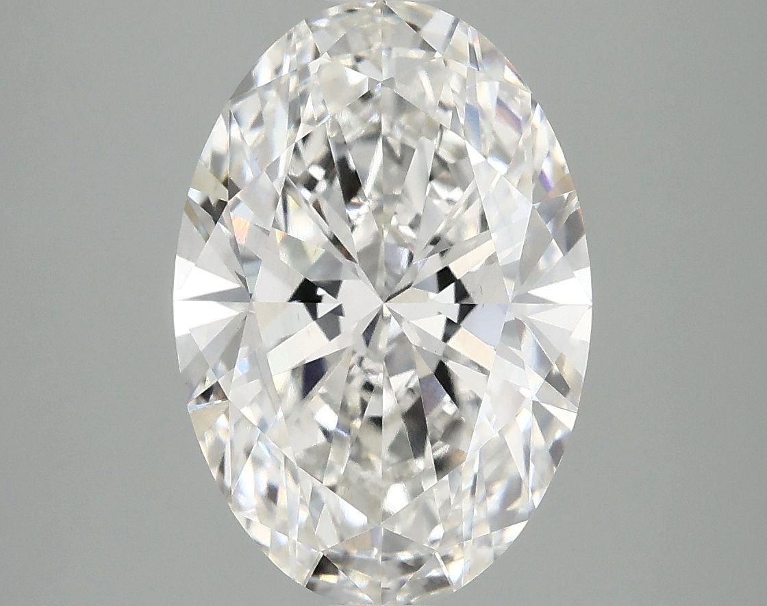 4.08 ct. oval Lab Grown Diamond front image