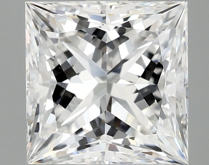 2.10 ct. princess Lab Grown Diamond front image