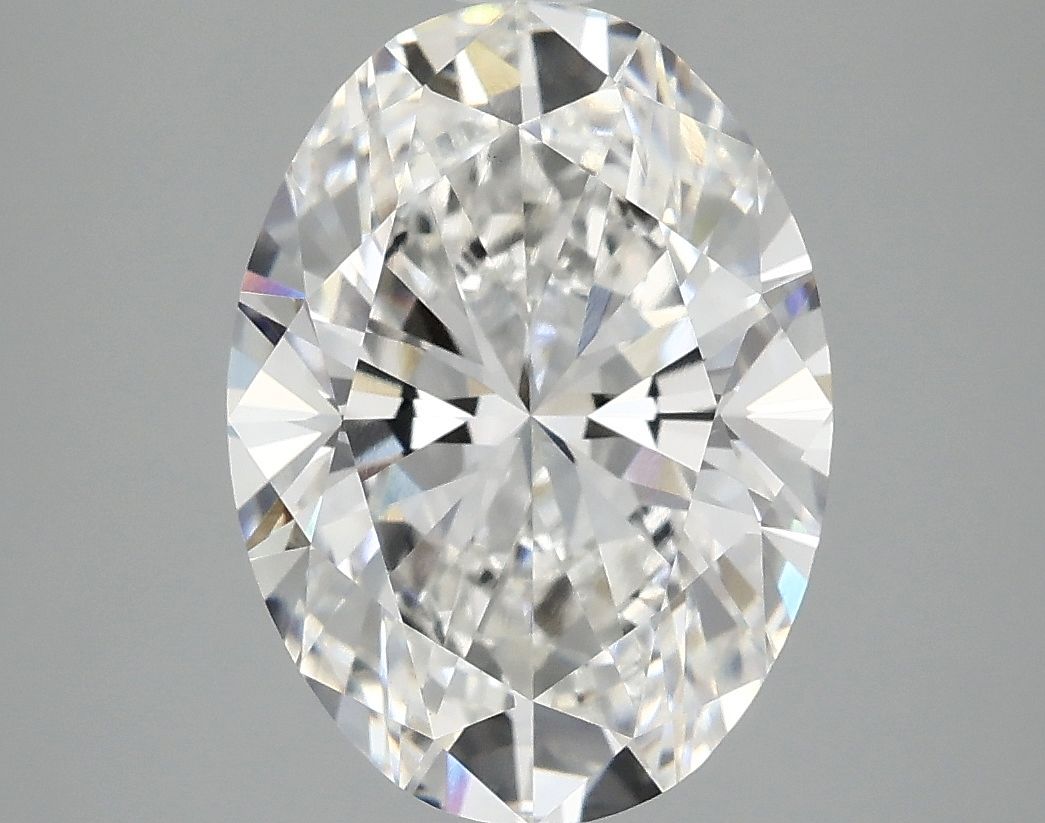 3.83 ct. oval Lab Grown Diamond front image