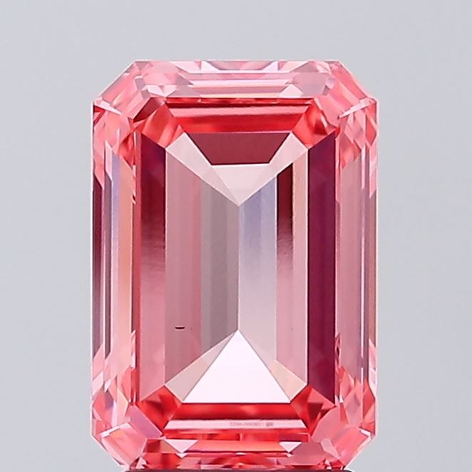 3.05 ct. emerald Lab Grown Diamond front image