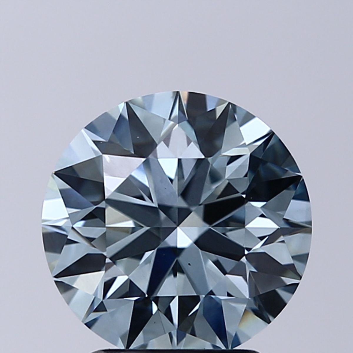 2.70 ct. round Lab Grown Diamond front image