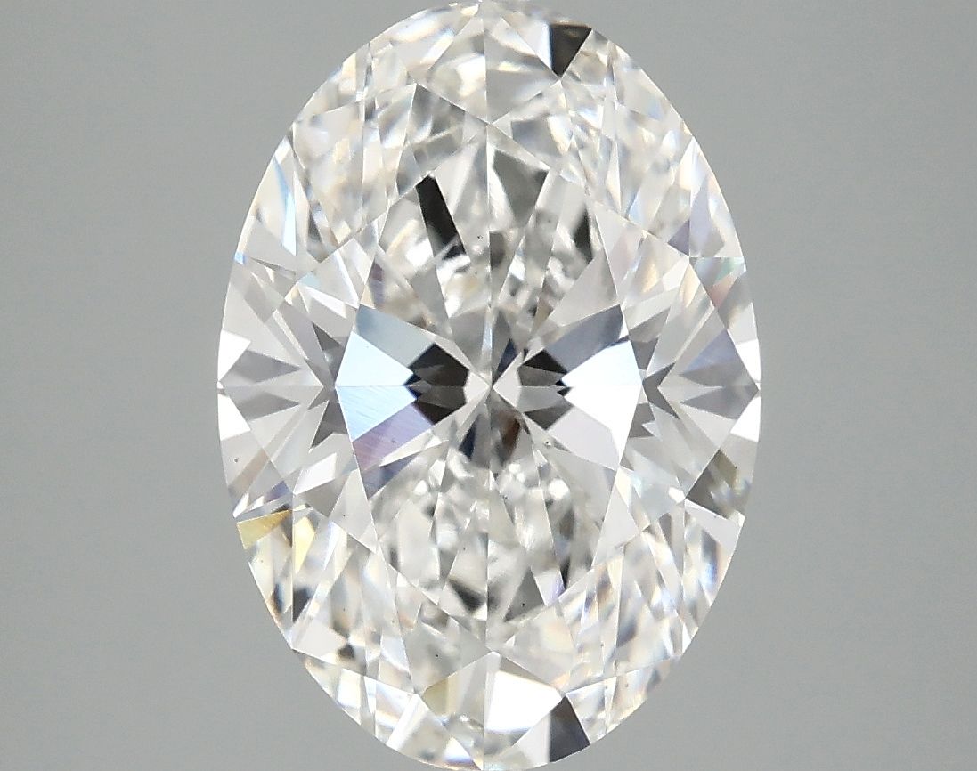 3.91 ct. oval Lab Grown Diamond front image