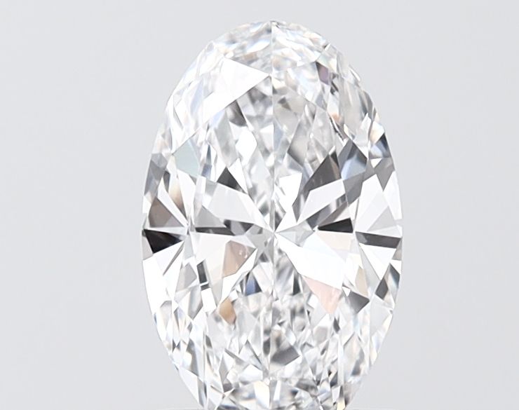 1.00 ct. oval Lab Grown Diamond front image