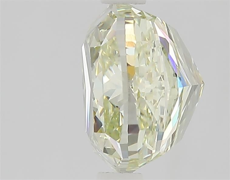 3.02 Carat Cushion brilliant Diamond Fancy Greenish Yellow VS2