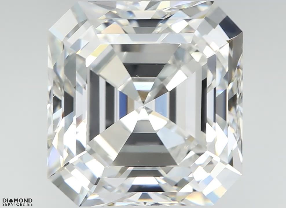 3.27 Carat Emerald Diamond E VVS2