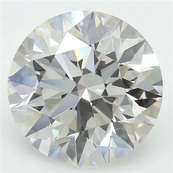 2.72 ct. round Lab Grown Diamond front image