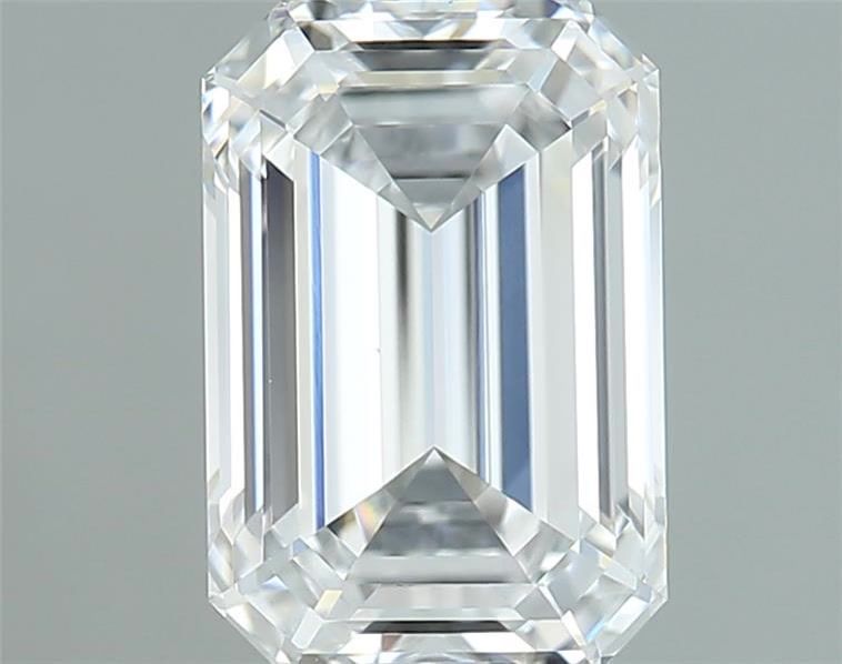 Diamant Émeraude 1.70 ct - Couleur D - Pureté VS1