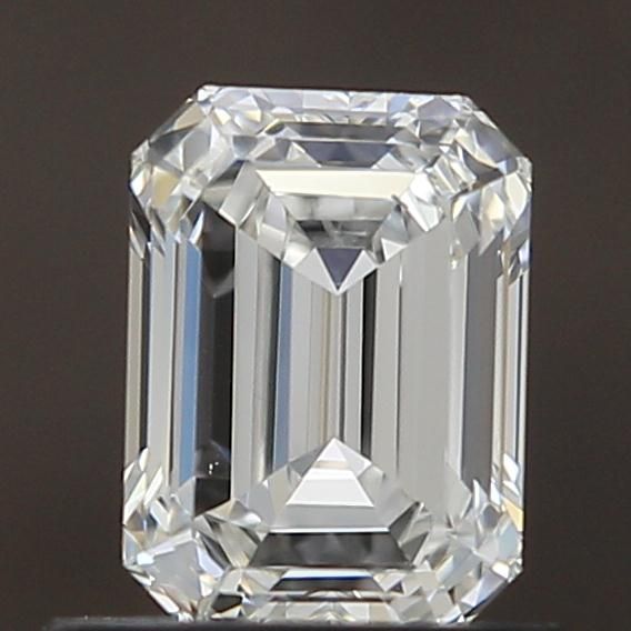 0.83 ct. emerald Lab Grown Diamond front image