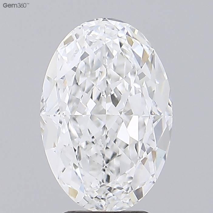 3.46 ct. oval Lab Grown Diamond front image