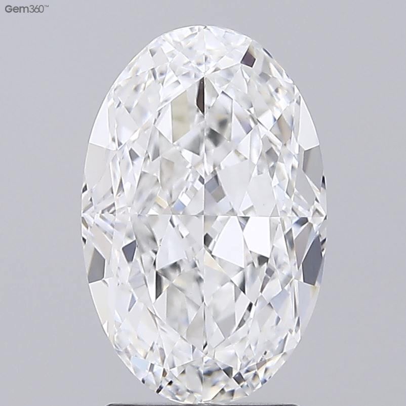 3.43 ct. oval Lab Grown Diamond front image