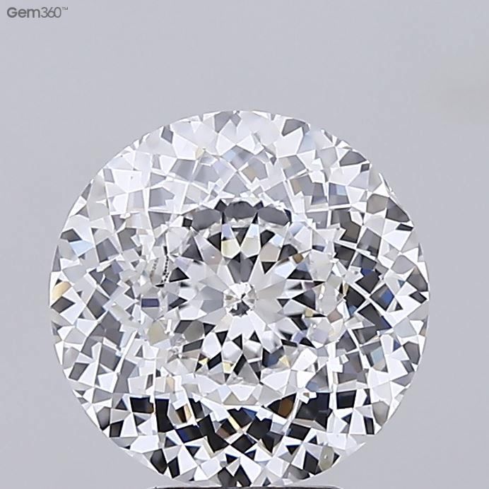 5.02 ct. round Lab Grown Diamond front image