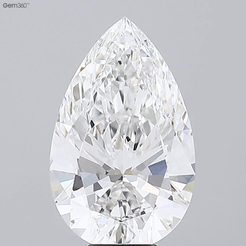 10.07 ct. pear Lab Grown Diamond front image