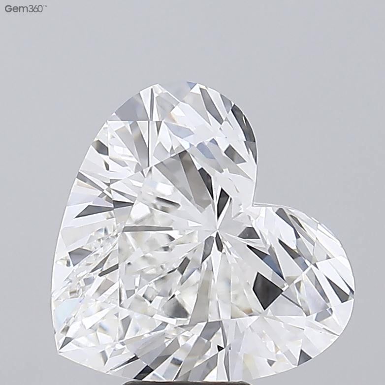 8.06 ct. heart Lab Grown Diamond front image