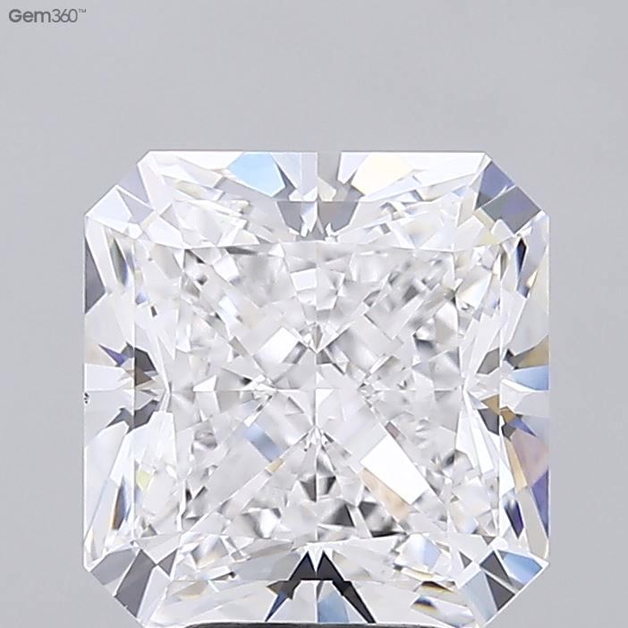 4.50 ct. radiant Lab Grown Diamond front image