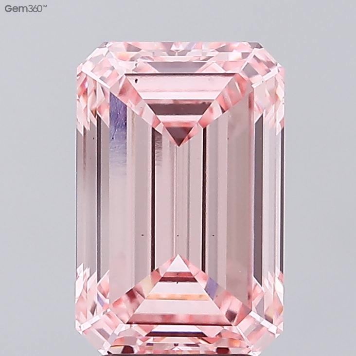 4.02 ct. emerald Lab Grown Diamond front image