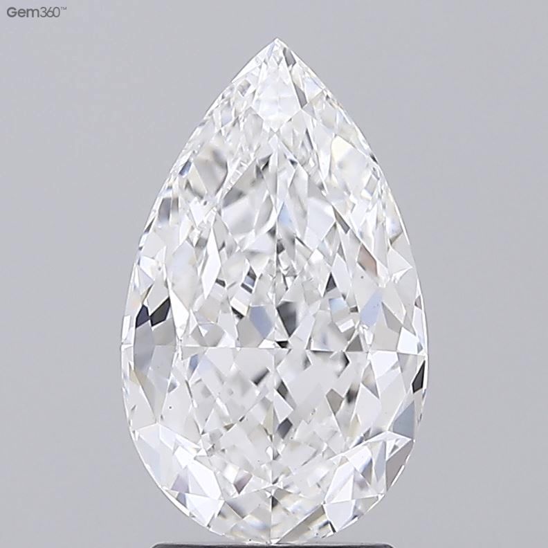 3.22 ct. pear Lab Grown Diamond front image