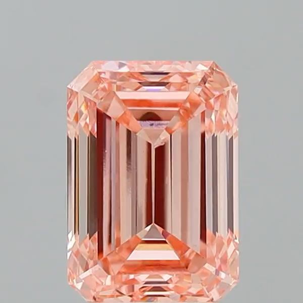 4.29 ct. emerald Lab Grown Diamond front image