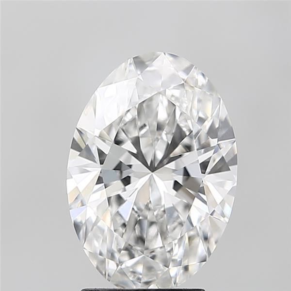 3.07 ct. oval Lab Grown Diamond front image
