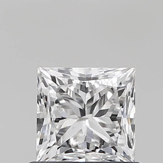 0.78 ct. princess Lab Grown Diamond front image