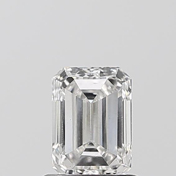 0.85 ct. emerald Lab Grown Diamond front image