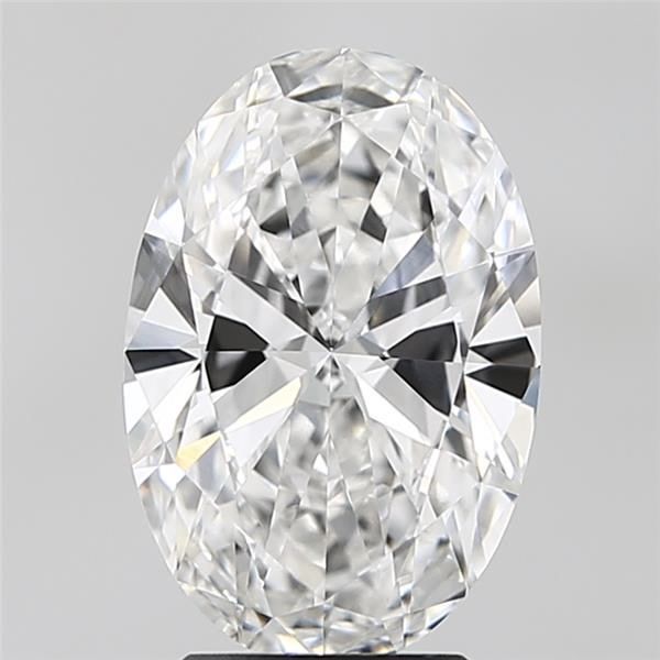 3.04 ct. oval Lab Grown Diamond front image