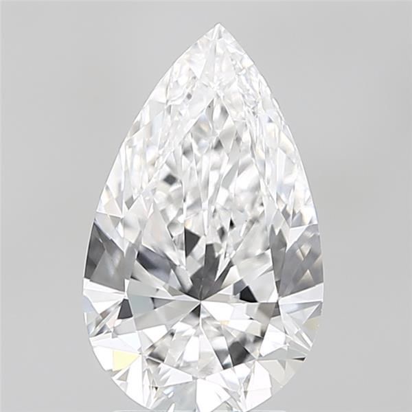 2.50 ct. pear Lab Grown Diamond front image