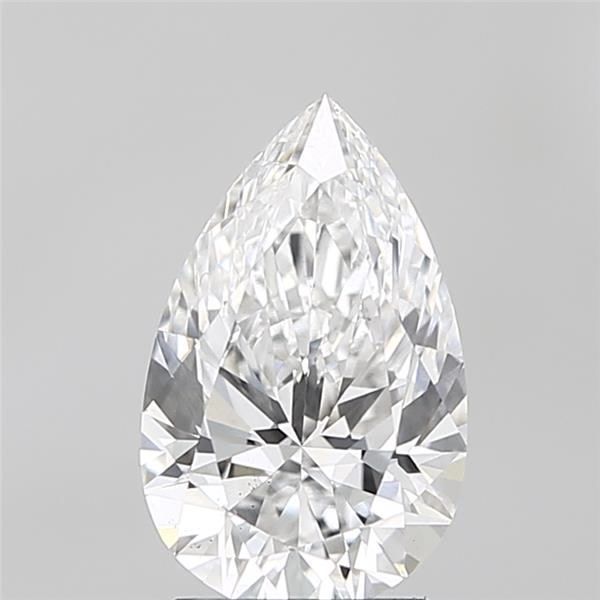 2 carat e VS2 EX Cut IGI pear diamond