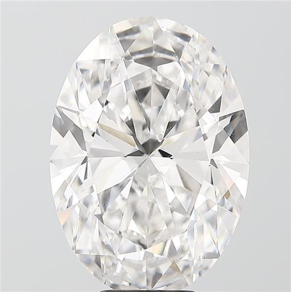 7.07 ct. oval Lab Grown Diamond front image