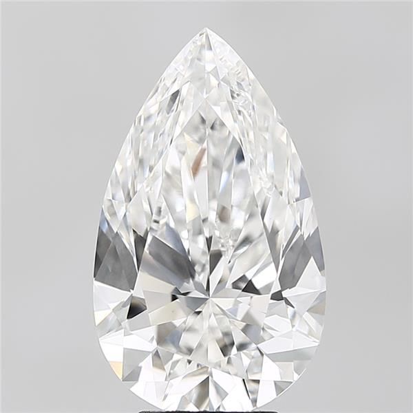 6.07 ct. pear Lab Grown Diamond front image
