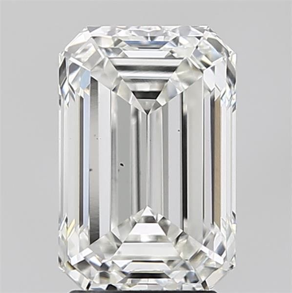 3.02 ct. emerald Lab Grown Diamond front image