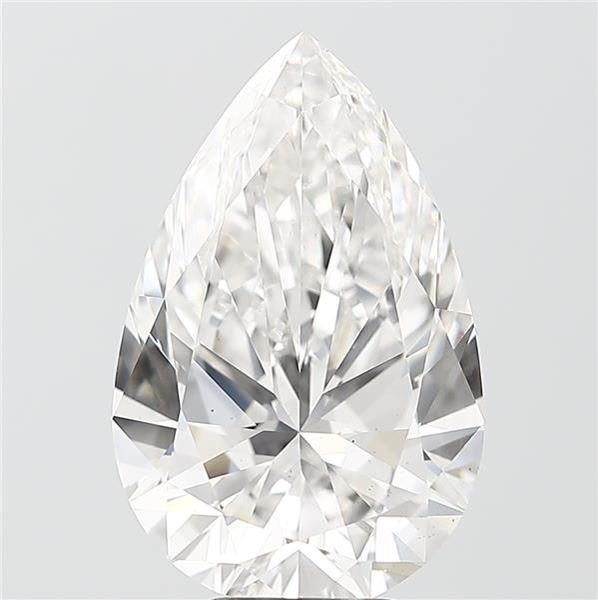 6.03 ct. pear Lab Grown Diamond front image