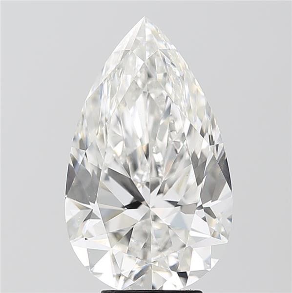 6.00 ct. pear Lab Grown Diamond front image
