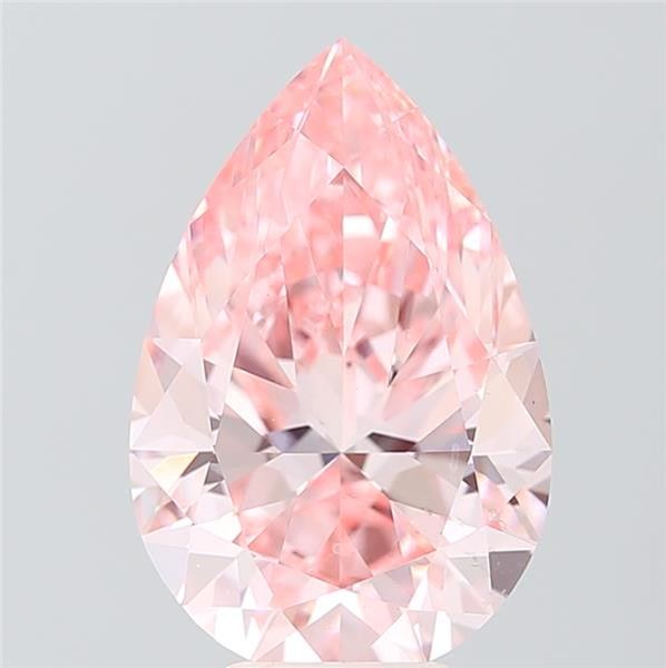 5.95 ct. pear Lab Grown Diamond front image