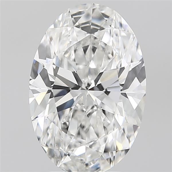 4.04 ct. oval Lab Grown Diamond front image