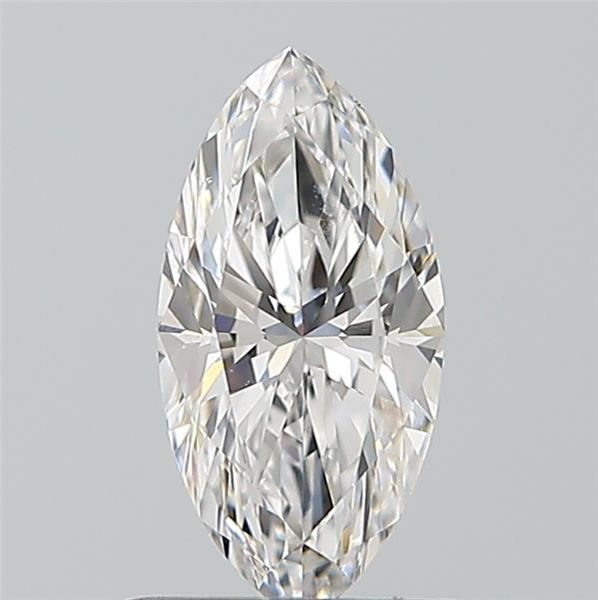 0.59 Carati D VS1 Marquise Laboratorio Diamante