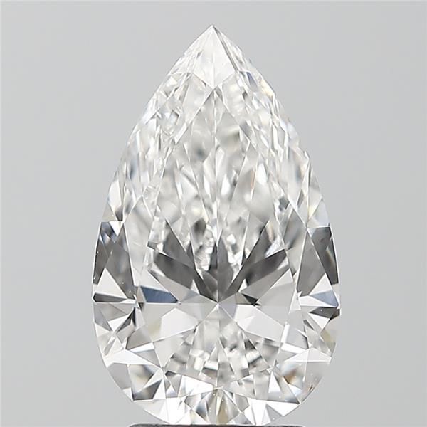 2.70 ct. pear Lab Grown Diamond front image