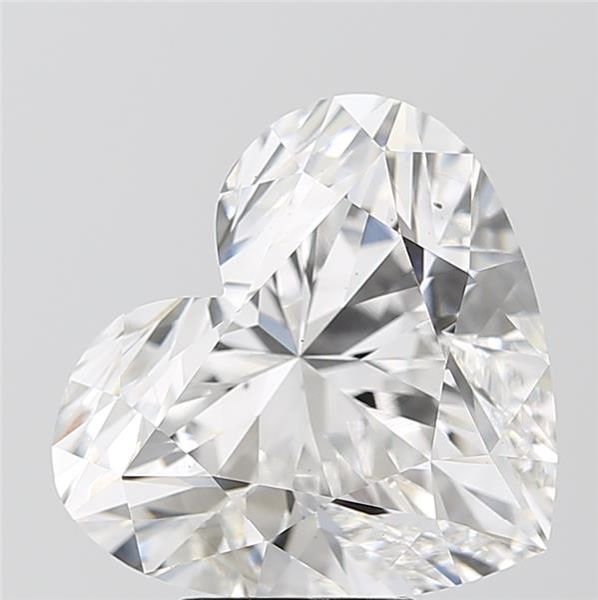 8.04 ct. heart Lab Grown Diamond front image