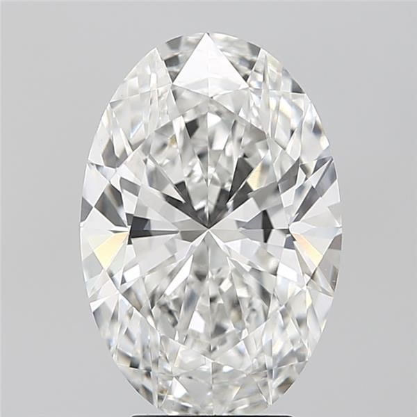 4.05 ct. oval Lab Grown Diamond front image
