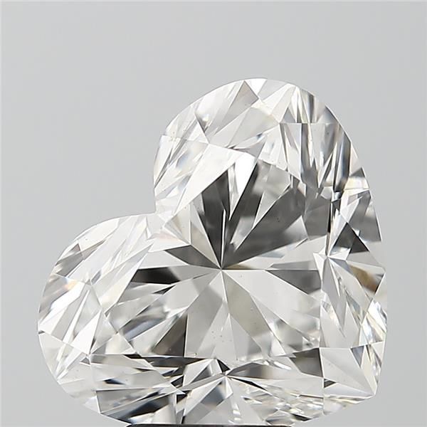 6.08 ct. heart Lab Grown Diamond front image