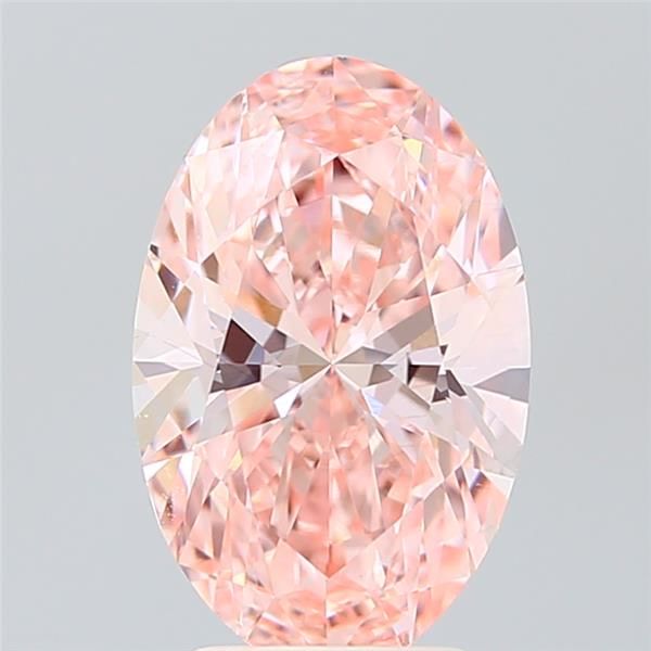 3.04 ct. oval Lab Grown Diamond front image