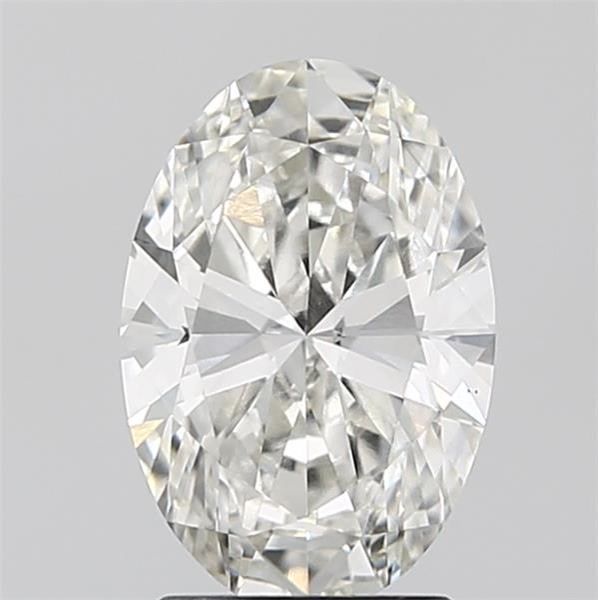 2.06 ct. oval Lab Grown Diamond front image