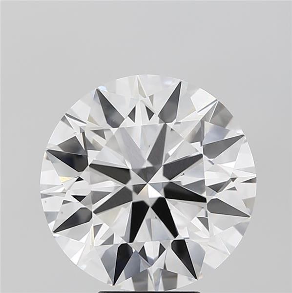 6.04 ct. round Lab Grown Diamond front image