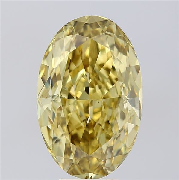 7.51 ct. oval Lab Grown Diamond front image