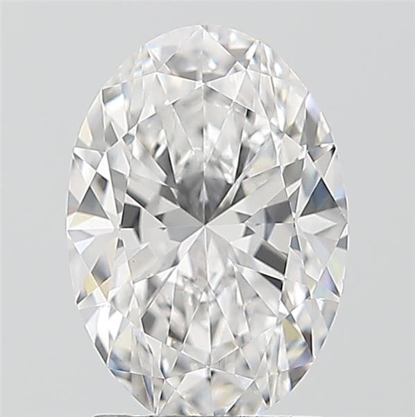 2.09 ct. oval Lab Grown Diamond front image