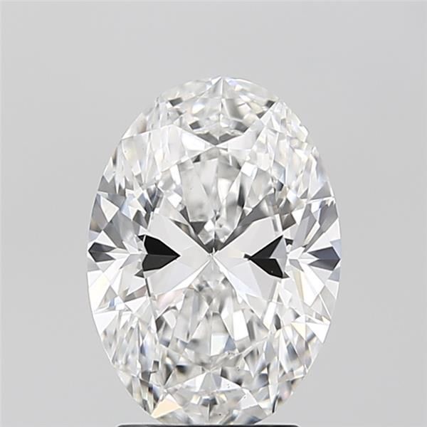 2.51 ct. oval Lab Grown Diamond front image