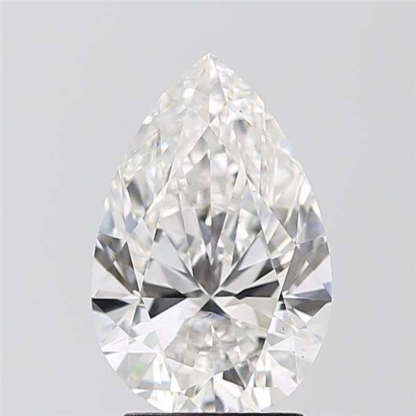 2.70 ct. pear Lab Grown Diamond front image
