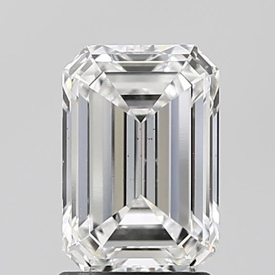 1.74 ct. emerald Lab Grown Diamond front image